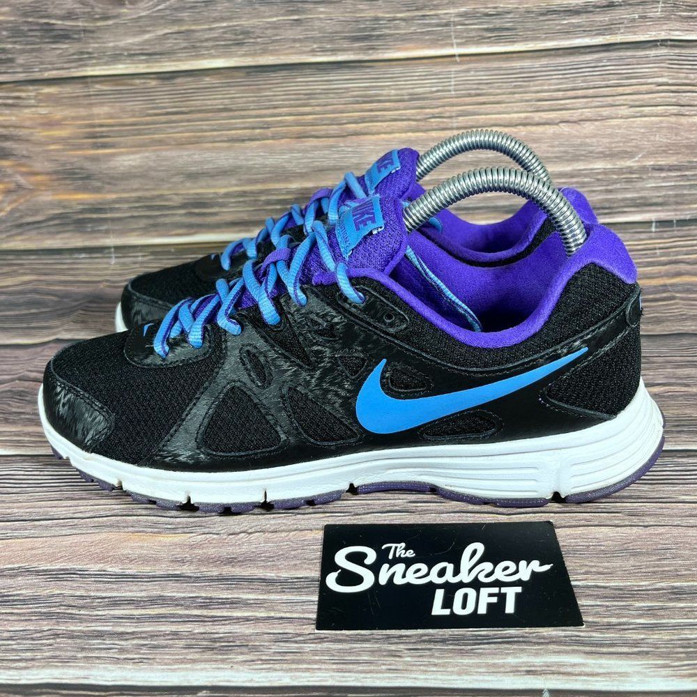 Nike Revolution 2 Women's Black Running Shoes - Picture 3 of 8